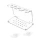 thumbnail image 4 of Soporte para Maquinilla de Afeitar, Soporte con Gancho para Afeitadora, Montaje en Pared, Organizador Transparente con Gancho para Maquinilla de Afeit, 4 of 9