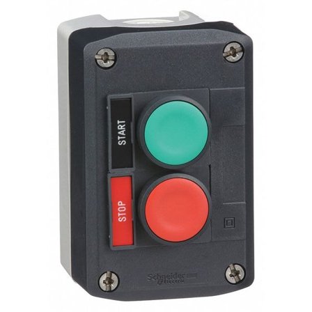 Schneider Electric Push Button Control Station,1NO/1NC,22mm XALD211H29H7