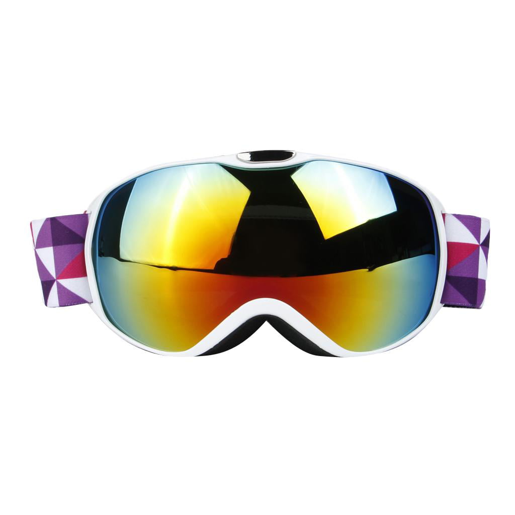 DYNWAVE Adjustable Kids Ski Goggles Snow Glasses Protective Eyewear Anti UV Protection Snowboard Snowmobile for Children Winter Sports 