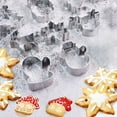 thumbnail image 5 of Virelaxpo Stainless Steel Christmas Cookie Cutters with Santa Claus Shape, Baking Tool for Holiday Treats and DIY, 5 of 6