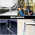 thumbnail image 4 of chalian - Cable Zip Ties,600 Piece Self-Locking Nylon CableTies,Assorted Sizes 4+6+8+10+12-Inch,Multi-Purpose Wire Management Plastic Ties,Perfect for Home,Garden,Office,Travel and Workshop.White, 4 of 8