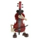 thumbnail image 2 of Juguete De Plástico De Del Violoncelo De La Conclusión Del Oscilación Para El Regalo Casero Del Ornamento Baoblaze Pivotar la caja de música de juguete, 2 of 6