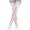 White-4, variant on WREESH Women's Winter Warm Striped Calf and Knee Christmas Socks, Mid-Calf Thigh-High Universal Christmas Socks for Women and Men Black