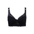 thumbnail image 1 of Ropa interior fina de copa completa, sujetador pequeño de talla grande, sujetador de encaje ajustable inalámbrico para mujer, cubierta de pecho, copa BCD, sujetadores de encaje de talla grande Tan Jianjun unisex, 1 of 2