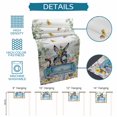 thumbnail image 6 of Animals Flowers Table Runner 48 Inches, Weeping Spring Floral Elegant Pastoral Bed Runner Dresser Scarves Tabletop for Indoor Outdoor Parties/Ceremony/Banquet, 13" x 48", 6 of 8