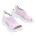 thumbnail image 4 of Sandales Décontractées pour Femmes Sandales de Mode Femmes Sandales en Liège pour Femmes Chaussures à Plateforme Été Talons en Maille Sandales pour Femmes Sandales en Mousse à Mémoire de Forme Chaussures pour Femmes Sandales Confortables pour Marcher Sandales Douillettes, 4 of 4