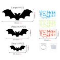 thumbnail image 3 of Clearance sale! Hanging Bats Halloween Decorations Halloween Hanging Flying Bat with Glowing Eyes for Outdoor Decor, 3 of 9