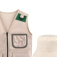 thumbnail image 6 of ddioayh Kids Cargo Vest and Hat Set with Pockets,Outdoor Adventure Kit for Young Kids,Party Favors,Dress up,Cargo Vest and Hat Set for Camping fishing Exploration, 6 of 6