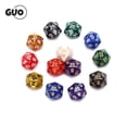 thumbnail image 2 of Dados de juegos de 20 caras, dados de dos tonos D20 RPG, dados de colores ricos para Rpg, 1 unidad, 2 of 4