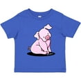 thumbnail image 3 of Inktastic Sitting Pig Boys or Girls Toddler T-Shirt, 3 of 5