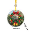 thumbnail image 3 of Hermosos letreros navideños de resina con temática navideña con imágenes elegantes y decoraciones festivas que son ideales para agregar calidez y alegría a su estilo de decoración navideña. Akmoler, 3 of 9