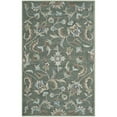 thumbnail image 4 of SAFAVIEH Jardin Tiphanie Floral Wool Area Rug, Grey/Multi, 5' x 8', 4 of 5