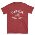 thumbnail image 1 of Lehighton Pennsylvania Patriot Men's Cotton T-Shirt, 1 of 1