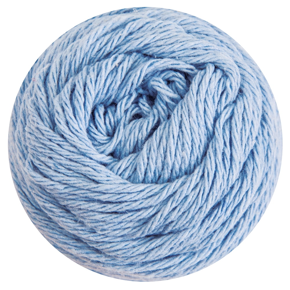 Mary Maxim Dishcloth Cotton Yarn Blue
