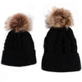thumbnail image 1 of Mom And Baby Knitting Keep Warm Hat, 1 of 2
