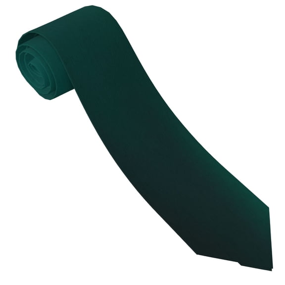 Vsdgher Dark teal green Print Ties for Men 4.7" Formal Necktie Wedding Accessory Men's Business Ties for Wedding Bussiness Work