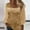 Gold, variant on U-Neck Sparkling Tops for Women, Tunic Long-Sleeved Pullover Shirts, Fashion Outerwear for Fall