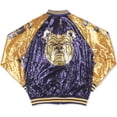 thumbnail image 2 of Big Boy North Carolina A&T Aggies S3 Ladies Sequins Jacket [Navy Blue - XL], 2 of 3
