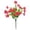Red, variant on Artificial Morning Glory Flowers, Fake Plants Flowers for Outdoor Outside Spring Summer Decoration, Elegant Floral Arrangement for Living Room, Outdoor Garden, Banquet Scene, 1Pc(Blue1,13.7x7.5")