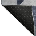 thumbnail image 5 of Addison Rugs Chantille Indoor/Outdoor Transitional Geometric Blue Machine Washable Round Rug, 8' x 8', 5 of 8