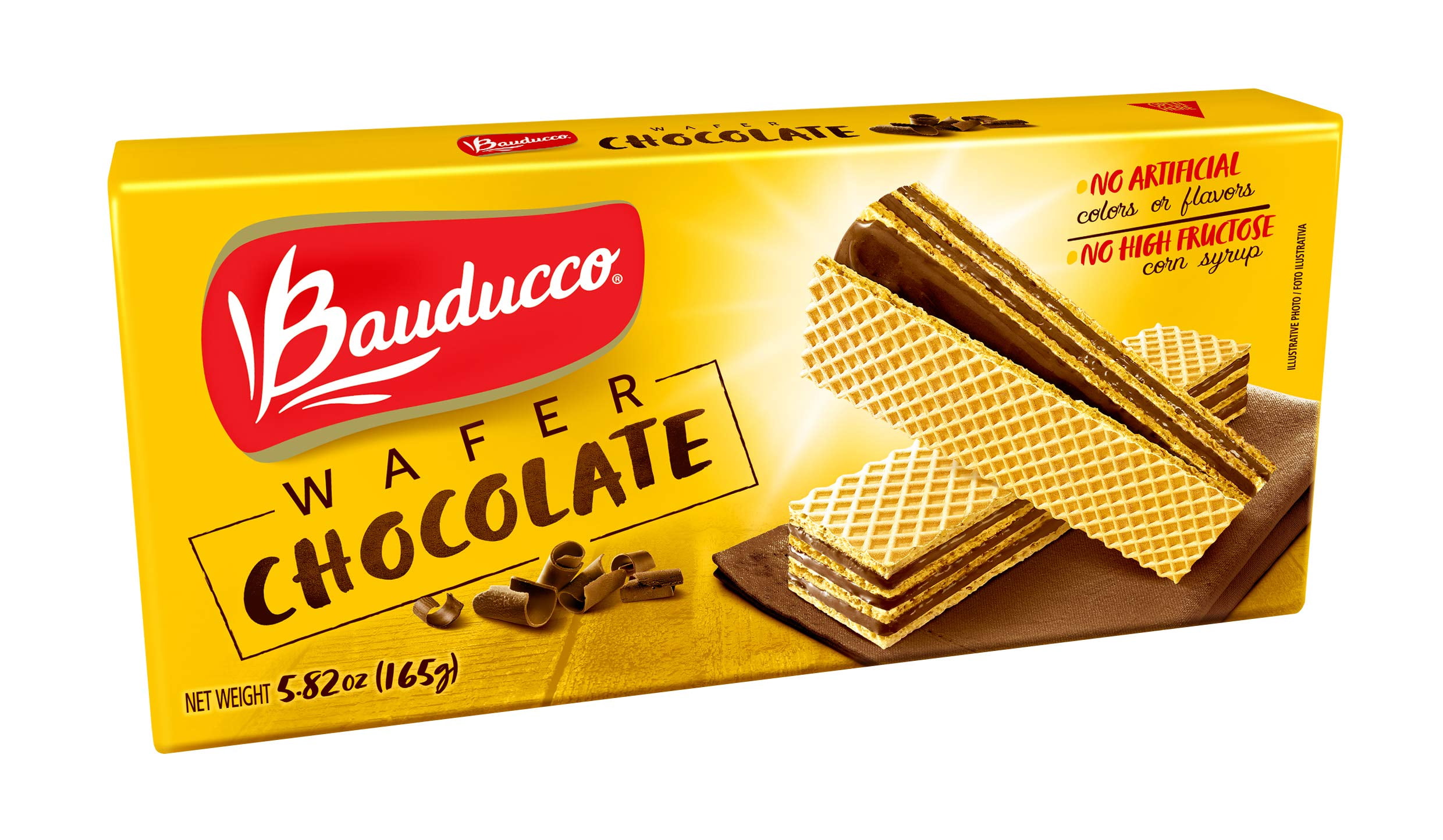 Bauducco Wafer Cookies Enriched with Chocolate Delicious & Crispy