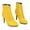 Yellow, variant on asdoklhq Clearance Women Shoes Under $10,Women Retro Flat Bottom Shoes Casual Boots Plus Size Slip On Double Zipper Shoes