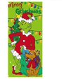 thumbnail image 2 of 0,9*1,8 M cubierta de puerta navideña múltiple fondo tela Banner decoración de escena de fiesta de Navidad, 2 of 5