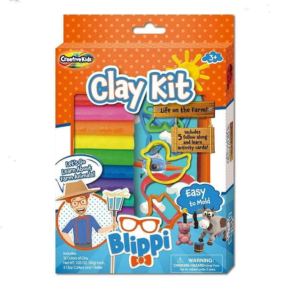 Clay Kit United Pacific diseña Blippi Life on the Farm