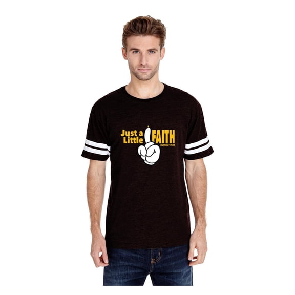 Religious T-Shirt Just A Little Faith Unisex Shirts Jersey