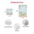 thumbnail image 7 of Easter Eggs Kitchen Dish Towels for Drying Dishes Set of 2, Spring Botanical Flowers Eucalyptus Leaf Wood Waffle Weave Microfiber Hand Tea Bathroom Towels Quick Dry & Absorbent Towel 12x12, 7 of 7