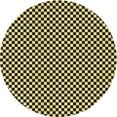 thumbnail image 1 of Ahgly Company Tapis Rond Lavable en Machine Intérieur Transitionnel Gris Minuit, 4 Pieds Rond, 1 of 7