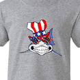 thumbnail image 4 of Inktastic 4th of July Patriot Shark Youth T-Shirt, 4 of 5