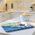 thumbnail image 6 of Dish Drying Mat Kitchen Pad Large Counter Absorbent Dish Mats Drainer White Dragon Adventure, 6 of 8