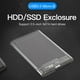 thumbnail image 5 of Bearachild Caja HDD transparente USB3.0 SSD Caja mecánica externa de estado sólido SATA a USB Compatible con dispositivo móvil de 6TB Type5 NO5, 5 of 6
