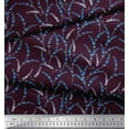 thumbnail image 3 of Soimoi Cotton Duck Fabric Lavender Floral Print Fabric by The Yard 56 Inch Wide, 3 of 3