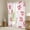 Pink Red, variant on Erosebridal Bowknot Cherry Curtains for Living Room,Bear Flower Blackout Curtains Set of 2 (38x45),Love Heart Curtains and Drapes (38x45),Cartoon Bedroom Decorative