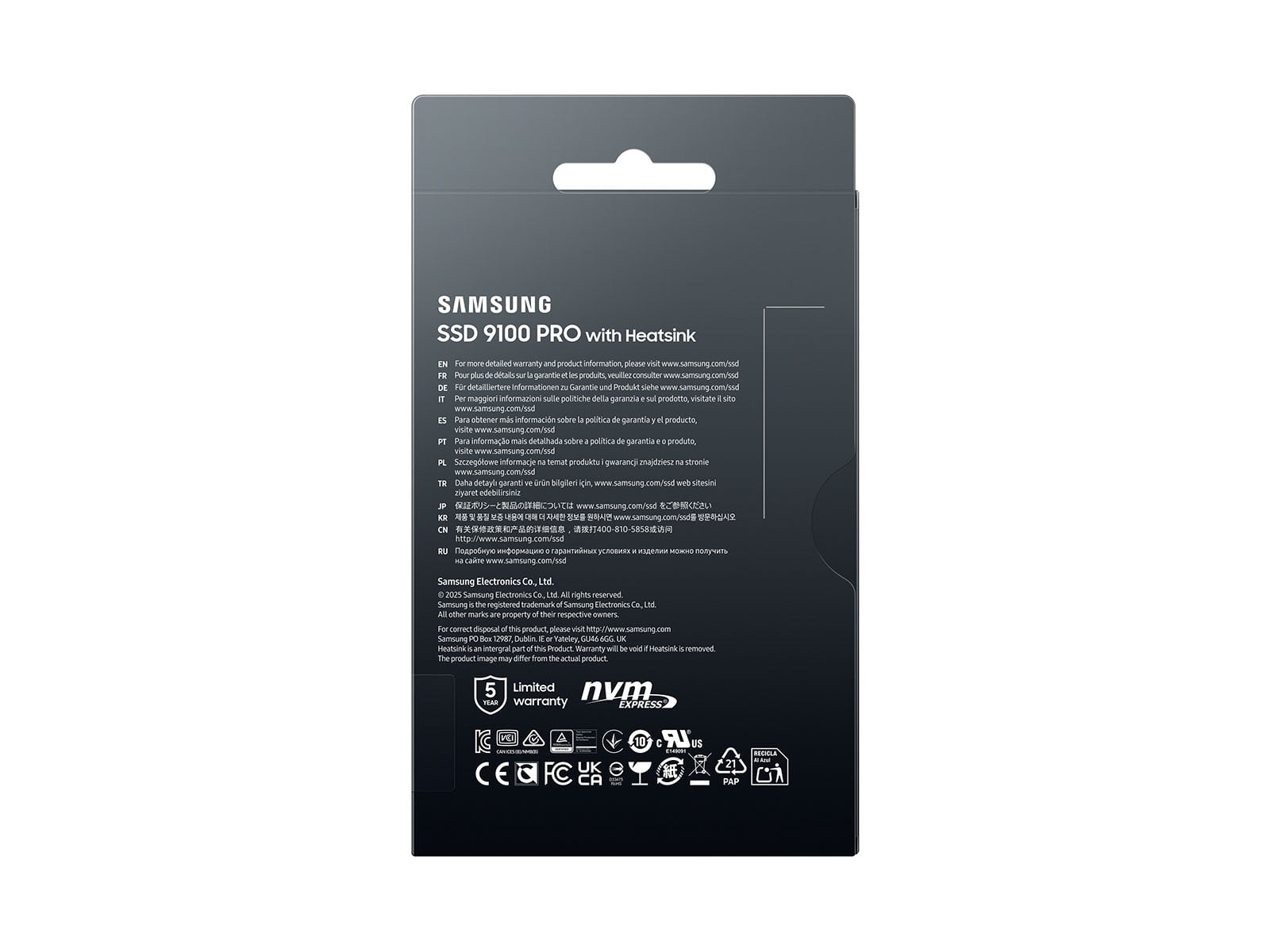 新品！Samsung SSD 9100 PRO 4TB Amazon.com: Samsung SSD 9100 PRO 4TB, PCIe 5.0x4 M.2 2280, Seq