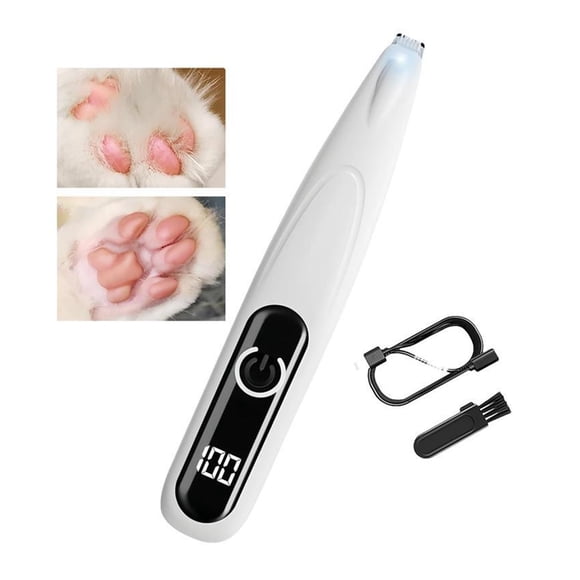 Paw Trimmer Fully Waterproof Pet Hair Trimmer Dog Clippers for Grooming Daily supplies ,Easy to Trim