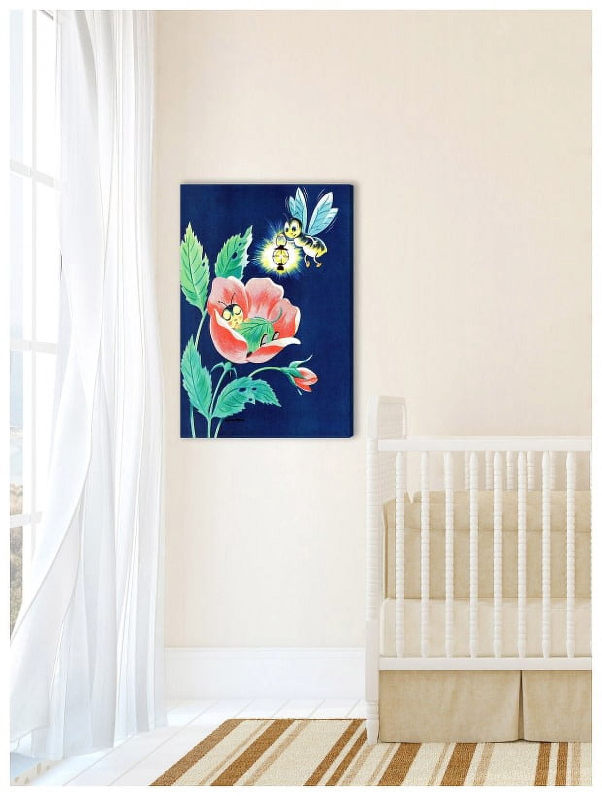 Marmont Hill "Sleeping Bug" by Curtis Painting Print on Canvas