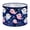 Color 4, variant on Drum Lamp Shade Seashells Lobsters Floral Accents Light Blue Lampshade for Table Lamps Floor Lamps Pendant Light 13"x13"x10" Replacement Linen Large Lamp Shade Easy Assembly