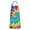 Colorful Rainbow Tie, variant on Colorful Rainbow Tie Dye Spiral Pattern Apron-Garden Aprons for Women with Pockets-Cotton Linen Waterproof Kitchen Cooking Gardening Aprons Adjustable for Kitchen,Cooking,BBQ and Salon 33x27 Inch