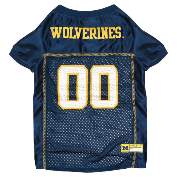 Michigan Wolverines Mesh Dog Football Jersey
