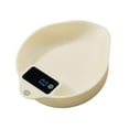 thumbnail image 3 of CarpNettore Coffee Bean Scale Portable Baking Scales Professional, Non Slip Base, Electronic Beige, 3 of 9