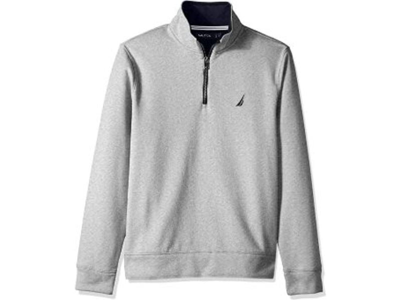 Nautica Men's Quarter Zip Sweater 