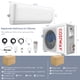 Costway 12000 BTU Mini Split Air Conditioner &Heater 20 SEER2 115 V ...