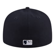 Men's New Era Navy New York Yankees Hidden Hit 59FIFTY Fitted Hat