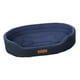 thumbnail image 2 of Cama baja del animal doméstico de los bordes delanteros, cama del perro del sofá respirable del gato del rectángulo, cama suave lavable del perrito de , azul m, 2 of 8