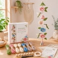 thumbnail image 5 of Yardvibe Flower Garden Cascade DIY Crochet Kit, Step-by-Step Tutorials with Soft Yarn & Hook for Beginners, Boho Macrame Window Home Decor Handmade Gift, 5 of 7