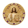 thumbnail image 3 of Christian Commemorative Coin Jesus Resurrection Religious Gift For Faith Collectors Church Home Prayer Desk Keepsake Holy Metal Coin Christian Decoration Memorial Gift For Easter For Living Room Wall, 3 of 8