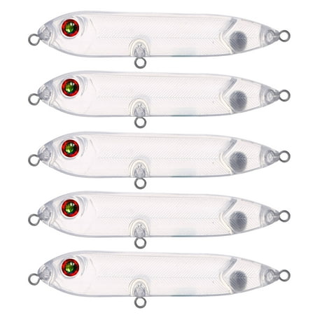 FREE FISHER Blank Lures Fishing Unpainted Baits 10.5cm 10.4g Blank Hard Lures Unpainted Blanks Lipless Crank Hard Bait